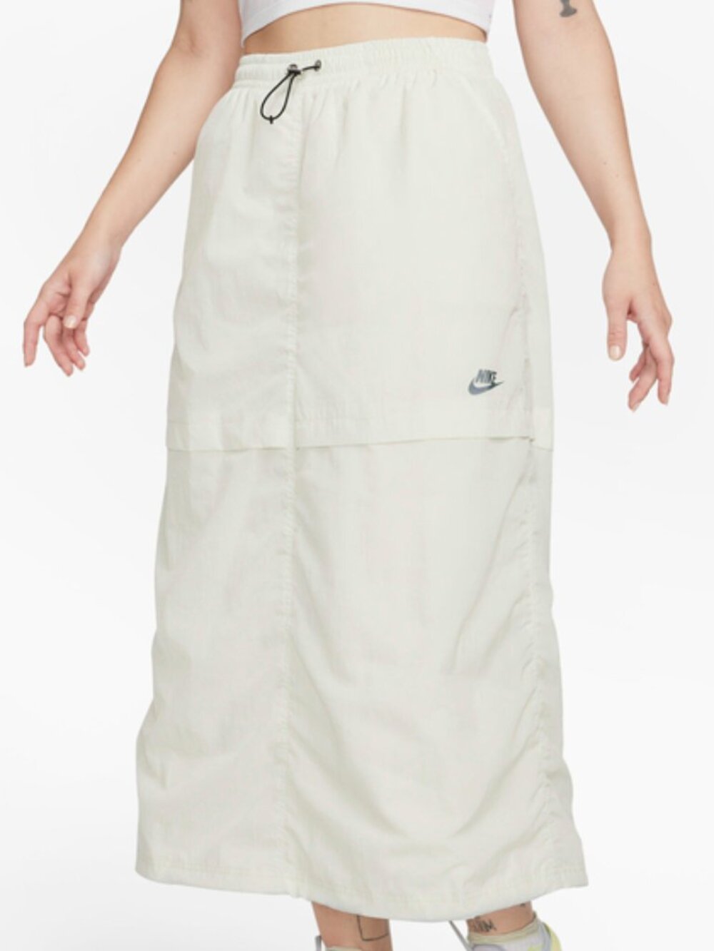 Nike Sportswear Women’s Woven Maxi Skirt Sea Glass Size S FQ1449-020